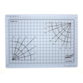 Excel Blades 8.5" x 12" Self-Healing Cutting Mat w/ Measurement Grid, Clear 12pk 60030